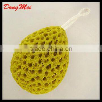 Professional china factory oval bath sponge,latex free makeup bath sponge