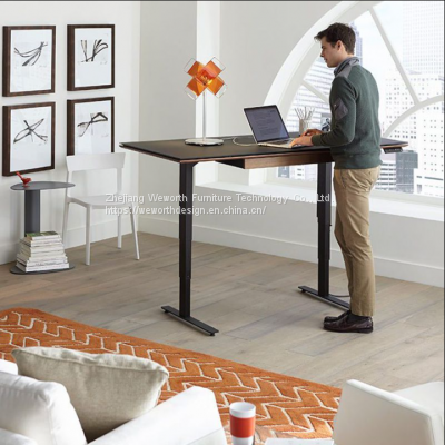 Dual Motor Standing Desk Electric Standing Desk Dual Motor Sourcing Height Adjustable Desk photo-3