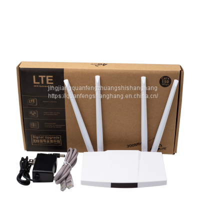 300Mbps 4G Wireless Wifi CPE GC111 Wireless Router With SIM Card Slot
