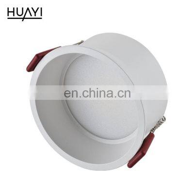 HUAYI New Design Anti-glare White Color Aluminum Cob 7 W 9 W 12 W 20 W Indoor Recessed Mounted Led Down Light