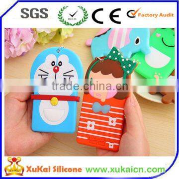 Hot Selling Silicone Cartoon Card Holder/ Card Case