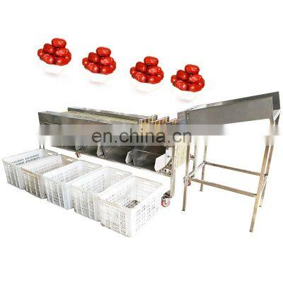 factory price automatic fruit vegetable sorting apple potato tomato orange avocado onion grading washing size weighing machine