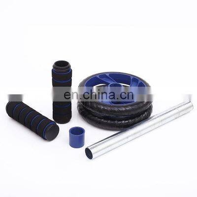 13/14 Inch Plastic Double Abdominal Roller Wheel Fitness Equipment Ab Wheel photo-3