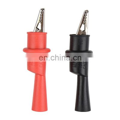 Crocodile Clips for Multimter Clamp Meter Test Cable Lead Connector Dual Tester Probe Alligator Clip for Multimeter