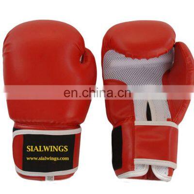 Sialwings PU Leather Custom Logo Boxing Hand Cover Custom Printed Logo Boxing Wear Training Mittens photo-5