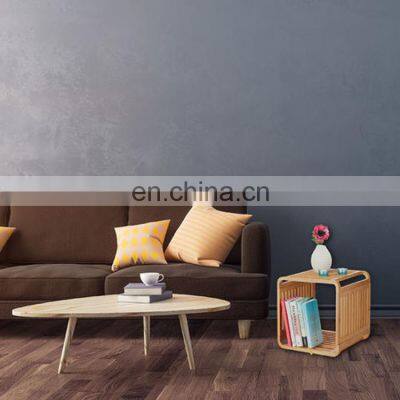 Wholesale Customized Japanese Style Minimalist Shower Storage Bamboo Bathroom Shelf photo-5