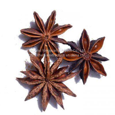 Shikimic acid 98% HPLC, Staranise Extract, Fructus anisi stellati Extract, Star Anise Extract, CAS No.: 138-59-0