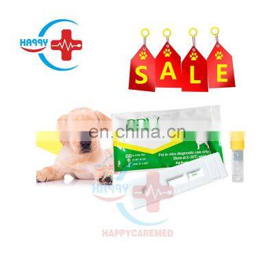 HC-R060 Veterinary diagnostic tests CPV rapid test kit/Canine parvovirus detection test with cheap price