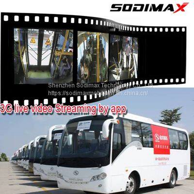 8 Channel 720P AHD Camera HDD Mobile DVR Live Video Monitoring Hard Drive RJ45 MDVR photo-3