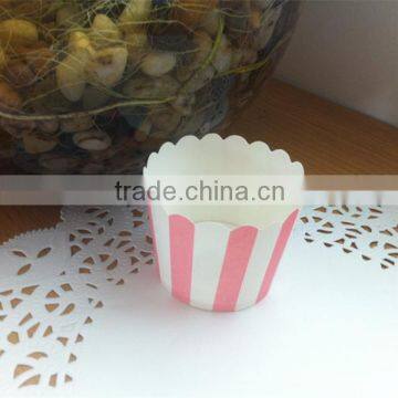 Colourful Stripe Paper Baking Cups Muffin Cases Cupcake Liners Greaseproof Black photo-3