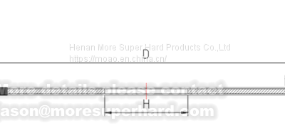 1A1R Electroplated Diamond Cutting Blades for Aircraft Industry photo-5