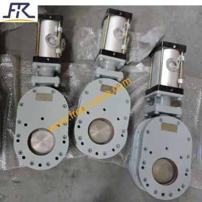 Pneumatic Hard Alloy Seated Double Disc Valve