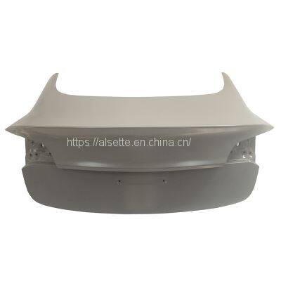 Alsette OEM Style Trunk Lid AS-MD3-1002 for Tesla Model 3 2016-2021 OE: 1601460-E0-A photo-5