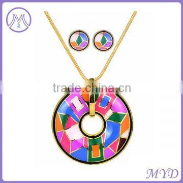 Fashion Copper Enamel Jewelry Set for Women photo-4