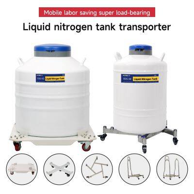 Gambia-Liquid nitrogen tank wheeled cart-dewar liquid nitrogen container