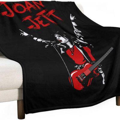 Joan Jett Throw Blanket for Couch/Bed/Sofa Travel Camping for All Seasons