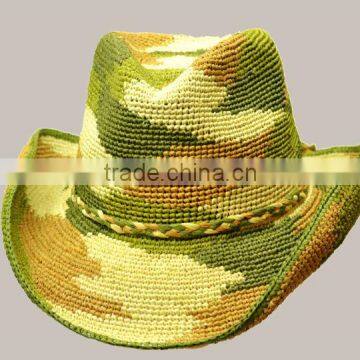 2016 Fashion Raffia Cowboy Straw Hat Manufacturer,straw Hat Wholesale Factory China