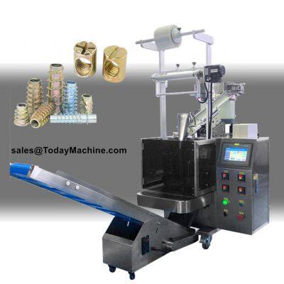 Automatic Nuts Bolts Counting Sachet Bag Hardware Rivet Fastener Nail Screw Packaging Machine