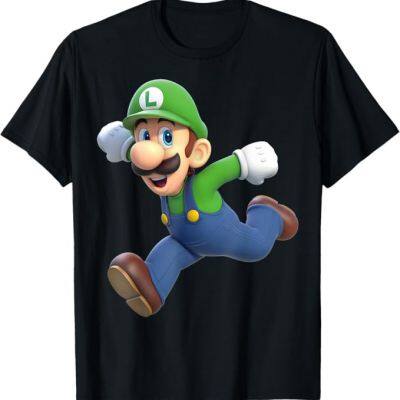 Wholesale Super Mario Luigi 3D Poster T-Shirt