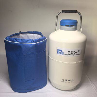 Liquid Nitrogen Tank of Cryopreservation Animal Semen Apply to Agriculture Husbandry 6L photo-5