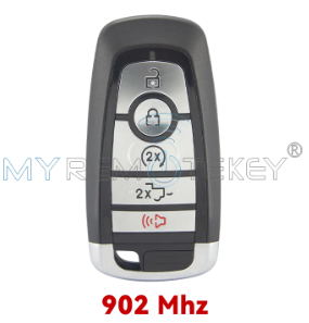 FCC M3N-A2C93142600 smart key 5 button 902Mhz ID49 NXP Original chip NCF2951F for 2017-2020 Ford F150 F250 F350 PN 164-R8166