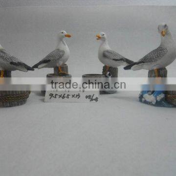 Cheap 3D Resin Seagull for sale home decoration