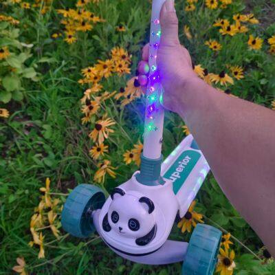 kids scooter kick scooter toys Glowing 3-wheel scooter