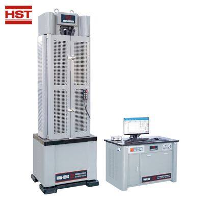 HST WEW-1000D 100T 1000kN Computer Display Hydraulic Universal Testing Machine photo-6