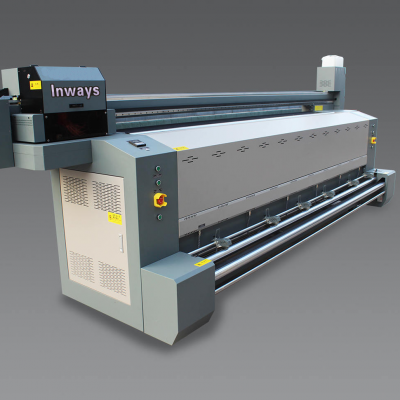 Inways 3.2m Sublimation Digital Direct Flag Printer YJ3208-S With 8 Heads