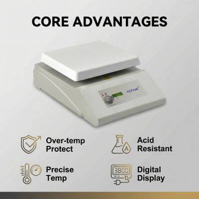 GLTLab Digital Heating Equipment Aluminum Hoaplate