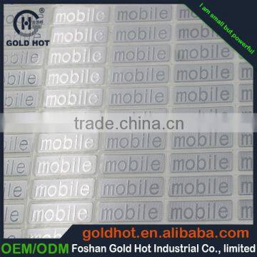 Thin Metal Nickel Foil Sticker,custom Metal Letter Sticker Mobile Phone,electric Appliances photo-2