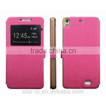 Factory Directly Sale , Leather Case for FLY Tornado Slim With Window photo-6