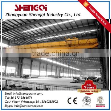 Workshop Using Qd Double Girder Overhead Crane