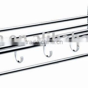 Stainless steel Bathroom accessory bathroom towel rack movable towel holder towel rail H-006