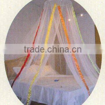 Romantic Mosquito Net with Colorful Ribands