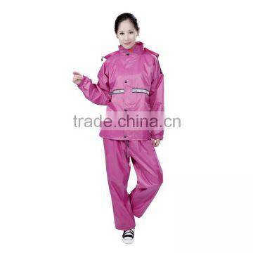 YANLI 100%waterproof, Polyester Pvc Rainsuit/raincoats for Adult photo-4