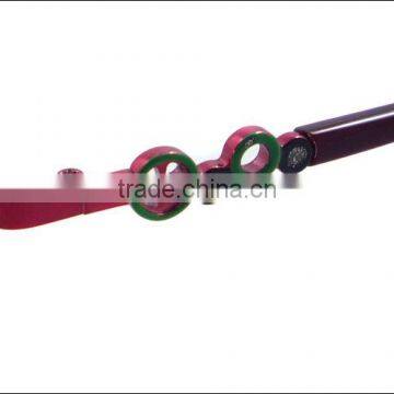 Fashion Style Women Metal Half Frame Eyeglasses Frame With Pattern Temple With Clear Lenses photo-5