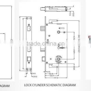 New Remote Control Digital Smart Kaba Hotel Door Lock With RFID Card photo-4