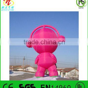 Super adorable inflatable cartoon character Meegoo from China mobile wireless music