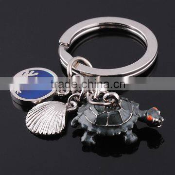 Manufacturer wholesale Metal Keychain turtle keychain