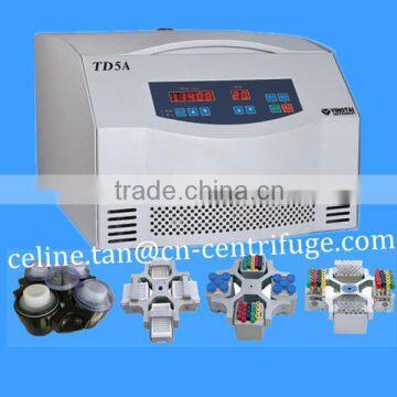 TD5A desktop low speed 5,000rpm pharmacy centrifuge