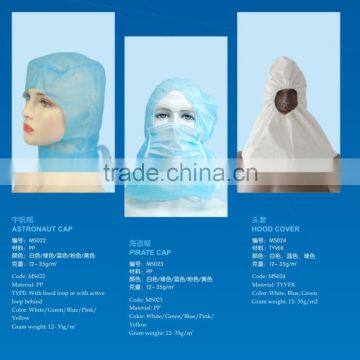 Disposable Non-woven Hood With Face Mask