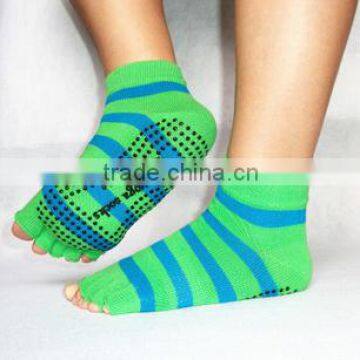 HOT sale striped Yoga socks