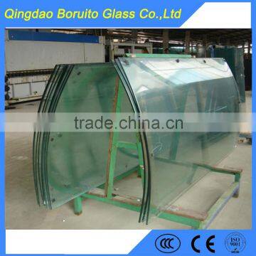 toughened curved glass price