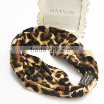2015 New Style Elastic Hairband Fashion Leopard Printed Women Headband Headwrap photo-6