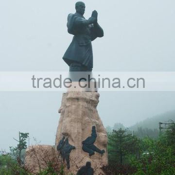 Bronze Chinese cultural kongfu statue