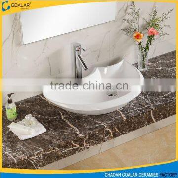 Up-to-date special design art ceramic wash basin