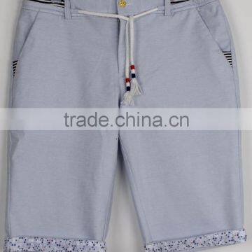 Men's new design cotton short pant