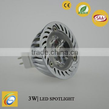 new mould !! 5w gu10/mr16 led spotlight with epistar chip SHS002-3W