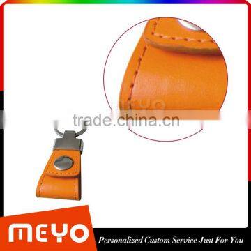 New Products 2015 Innovative Product pu Leather Custom Keychain Metal Keychain photo-4